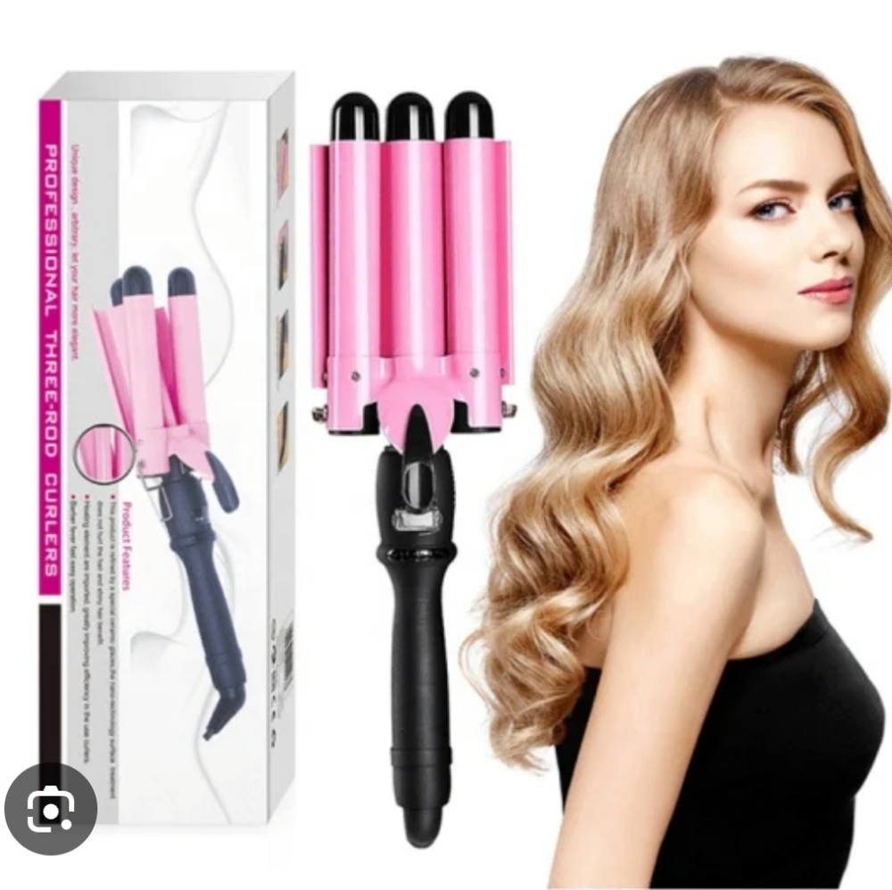 Three-Rod Curling Iron